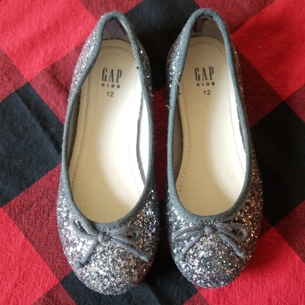 Gap kids glitter flats